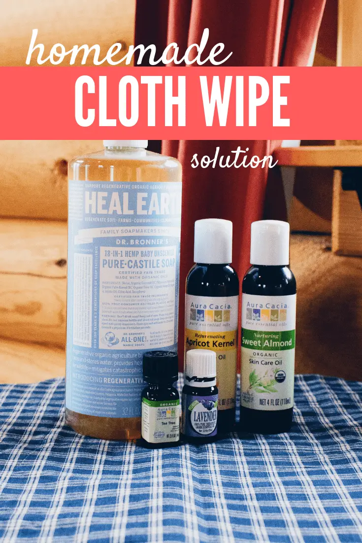 DIY Cloth Wipe Solution Cabin Blog Jackson Hole