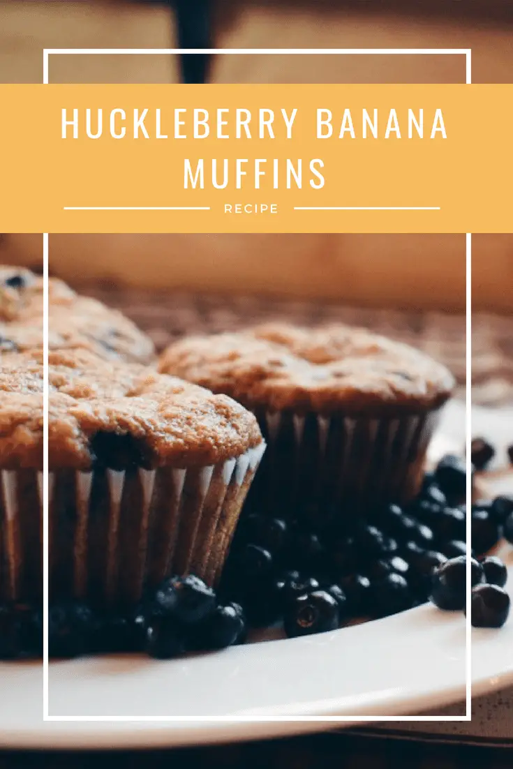huckleberry banana muffins recipe