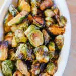 honey Sriracha brussels sprouts