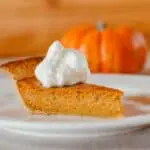 homemade whipped cream for pumpkin pie