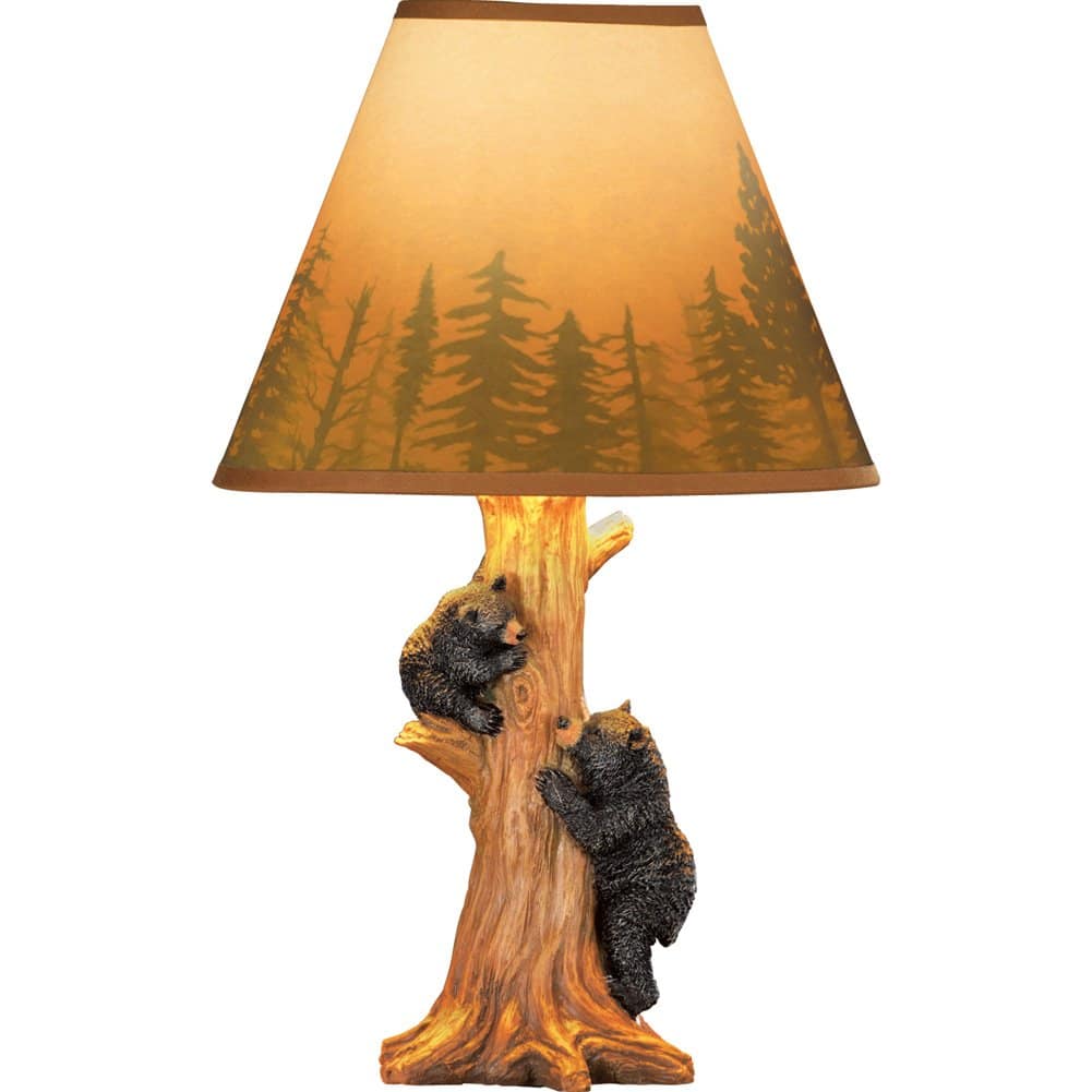 black bear lamp