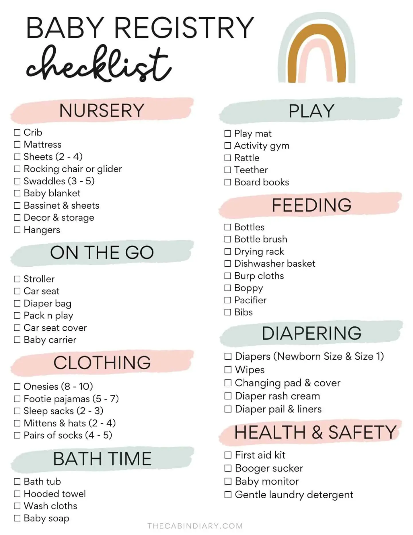 Ultimate Baby Registry Checklist (What You Actually Need