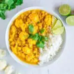 cauliflower chickpea curry