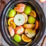 crockpot apple cider