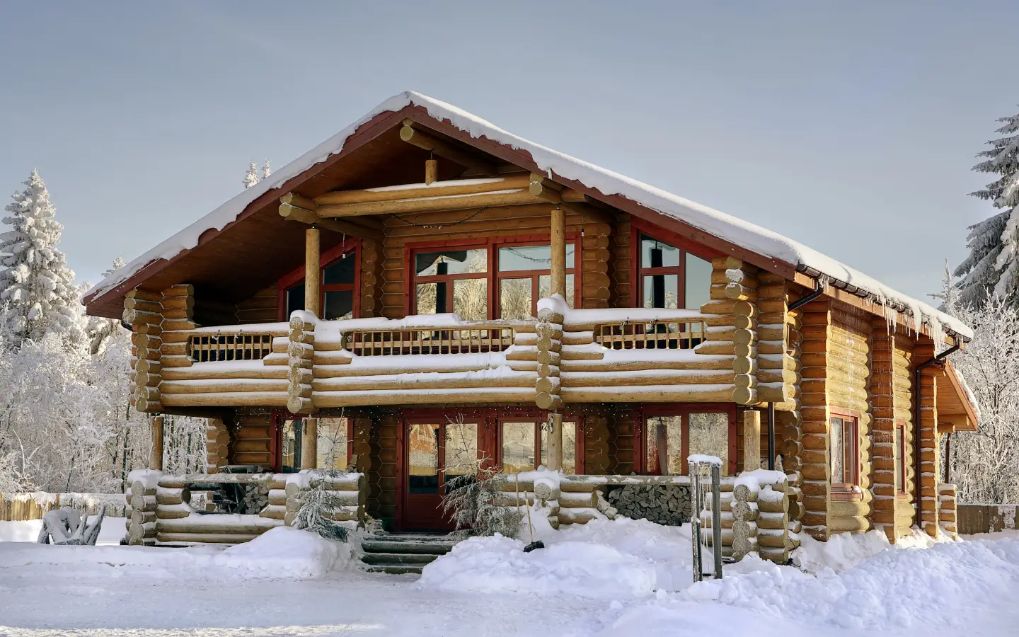 how to prepare your log cabin for winter