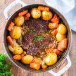 dutch oven pot roast with potatoes
