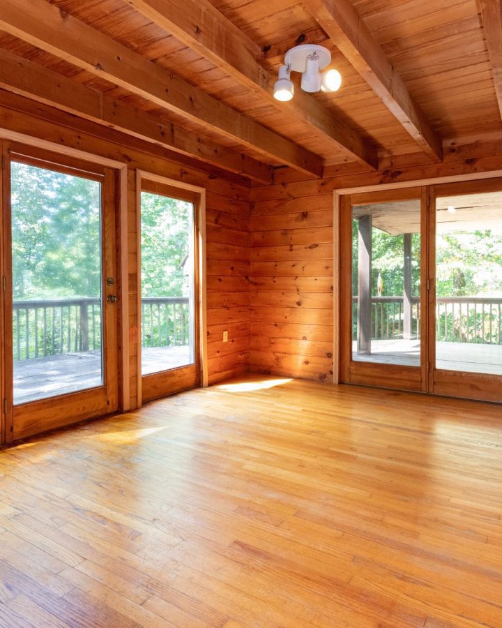 hardwood floor species for cabins