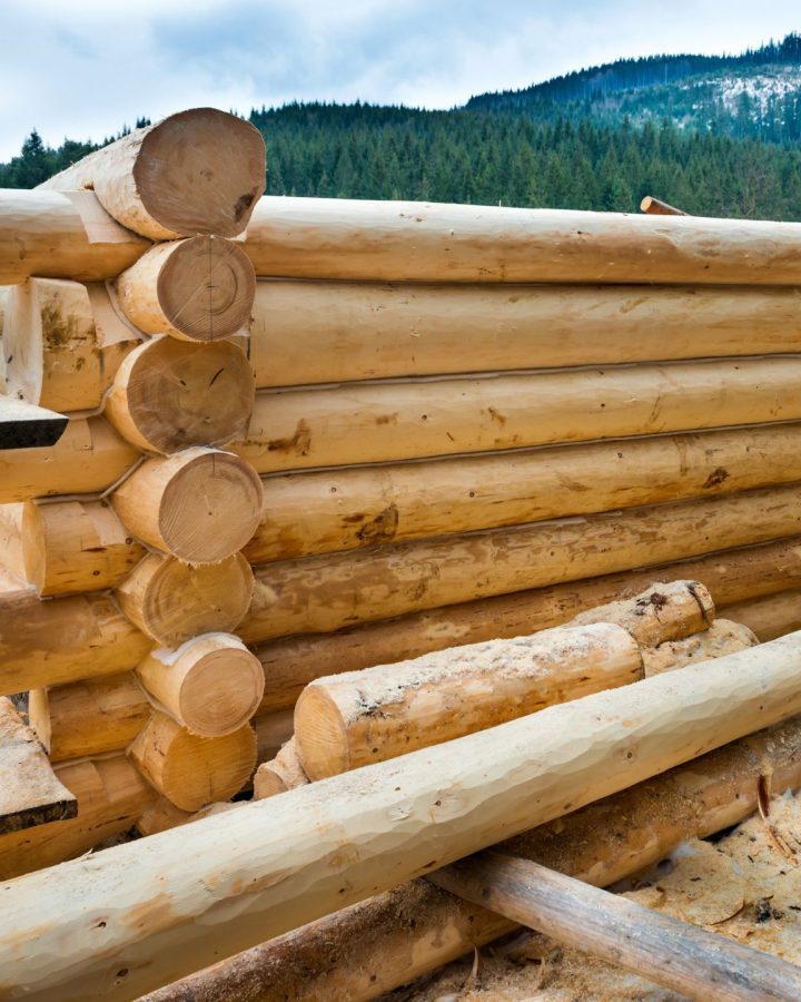 safety when building a log cabin