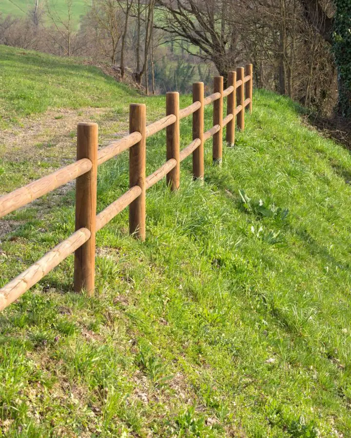 farm fence at your cabin